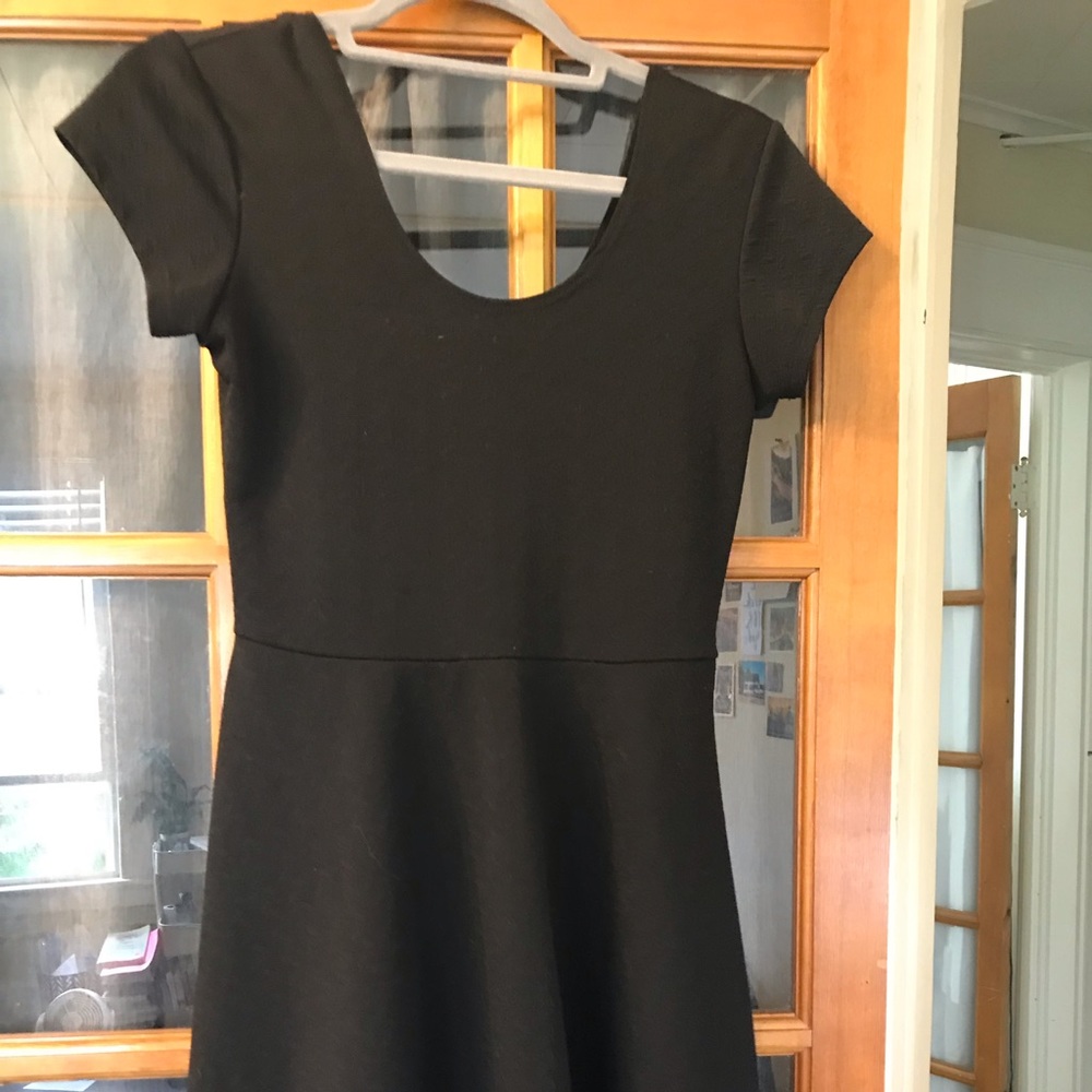 simple black dress